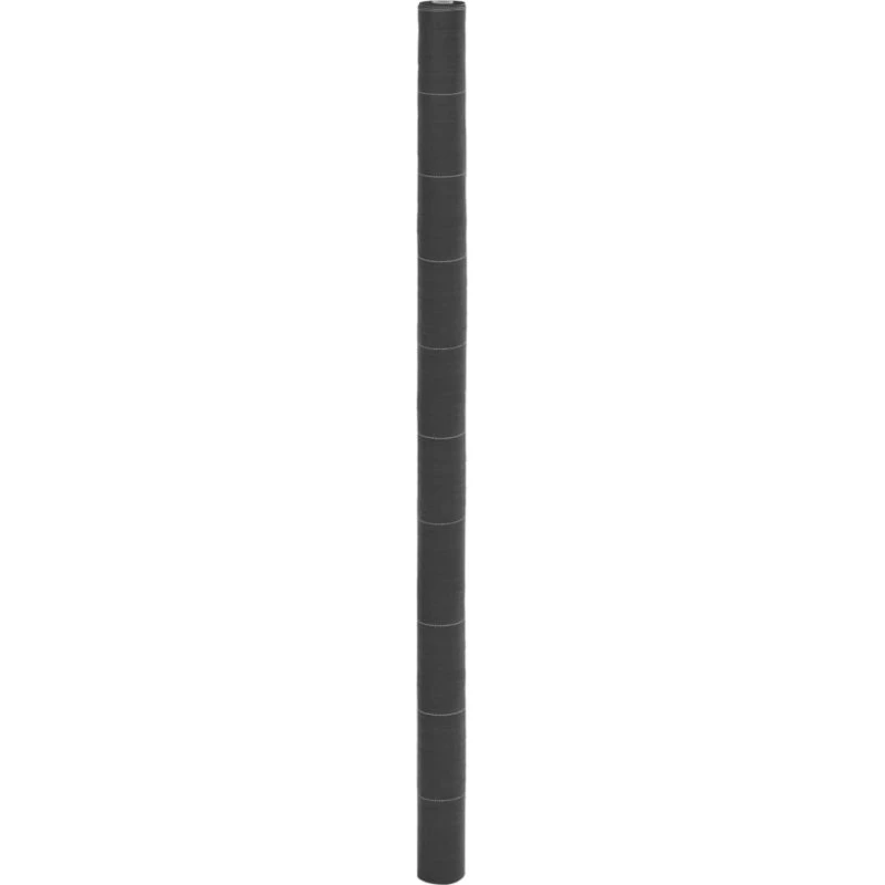 vidaXL ukrudtsdug 2x50 m sort PP 150 g/m²
