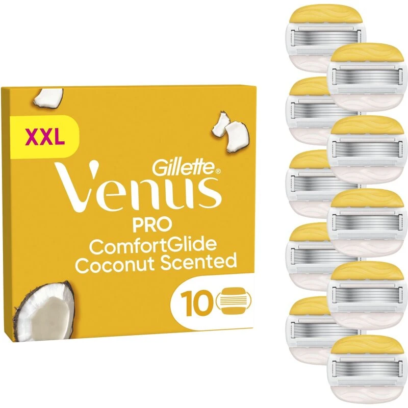 Gillette Venus Pro ComfortGlide Coconut 10 stk