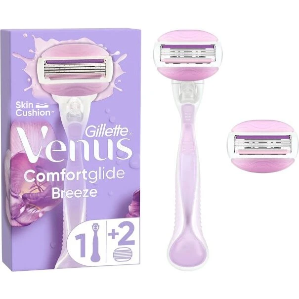 Gillette Venus Breeze maskine inkl. 2 udskiftningsblade