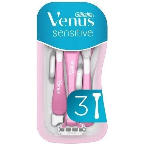 Gillette Venus Sensitive Pink engangsskraber