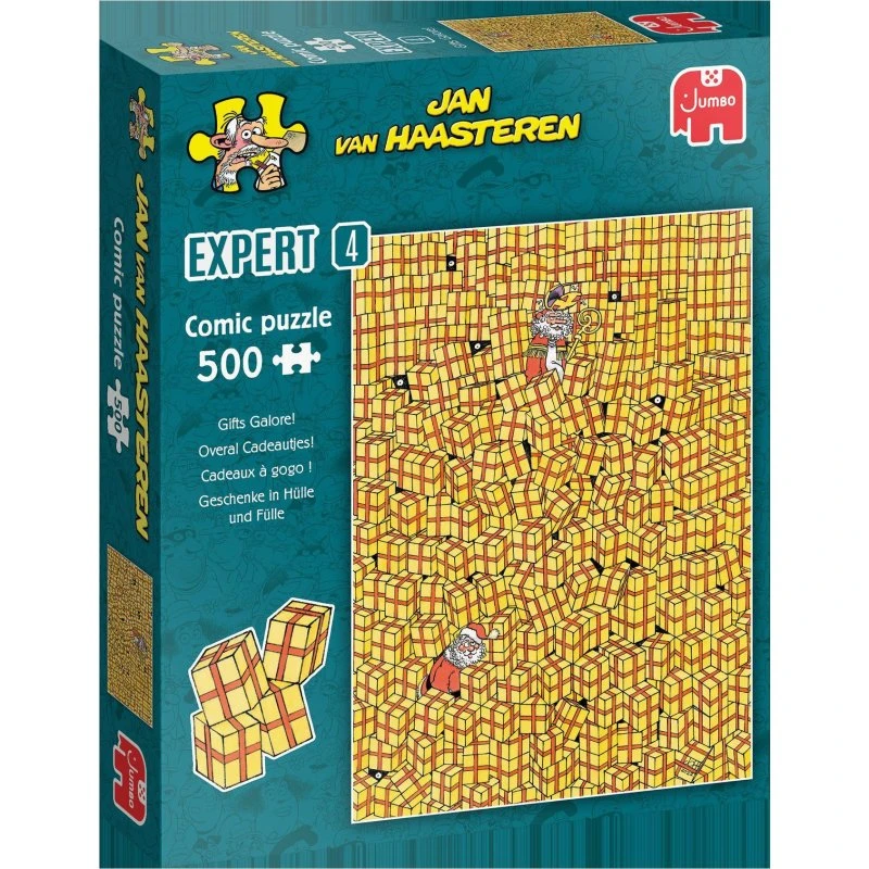 Jan Van Haasteren Expert 4 Puslespil, 500 Brikker
