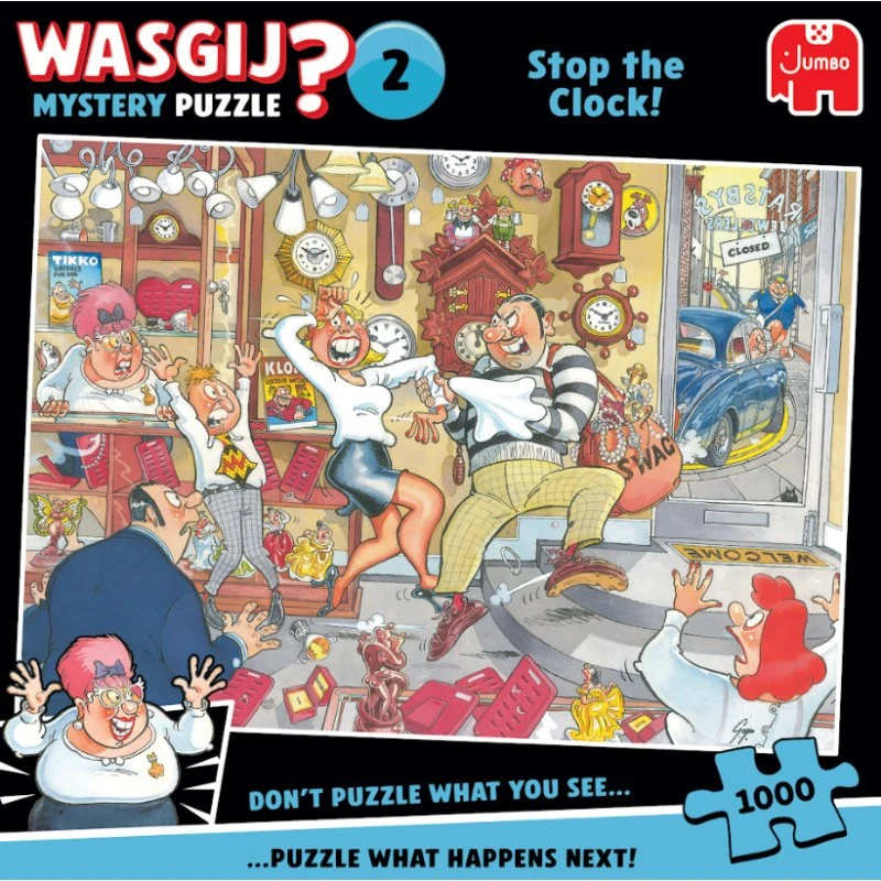 Wasgij Mystery 2 Stop The Clock! 1000 Brikker