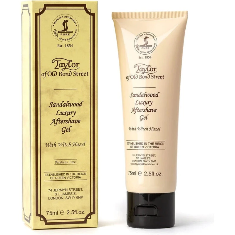 Taylor of Old Bond Street Aftershave Gel Sandeltræ 75 ml
