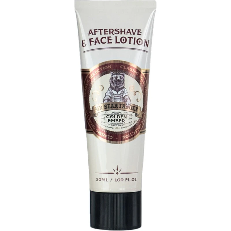 Mr Bear Family Aftershave & Face Lotion Golden Ember 75 ml