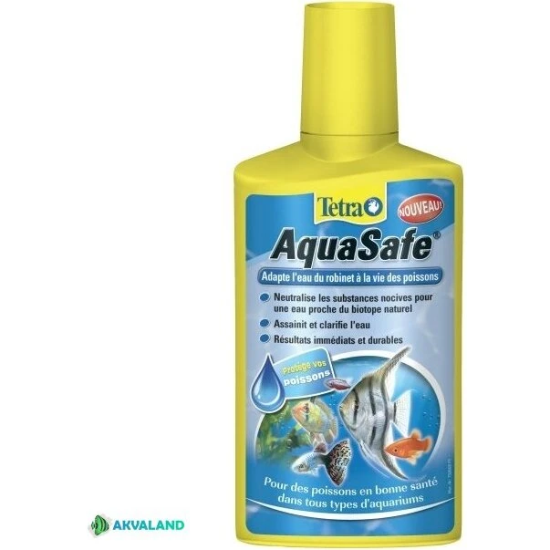 Tetra AquaSafe 100 ml - vandbehandling til akvarium
