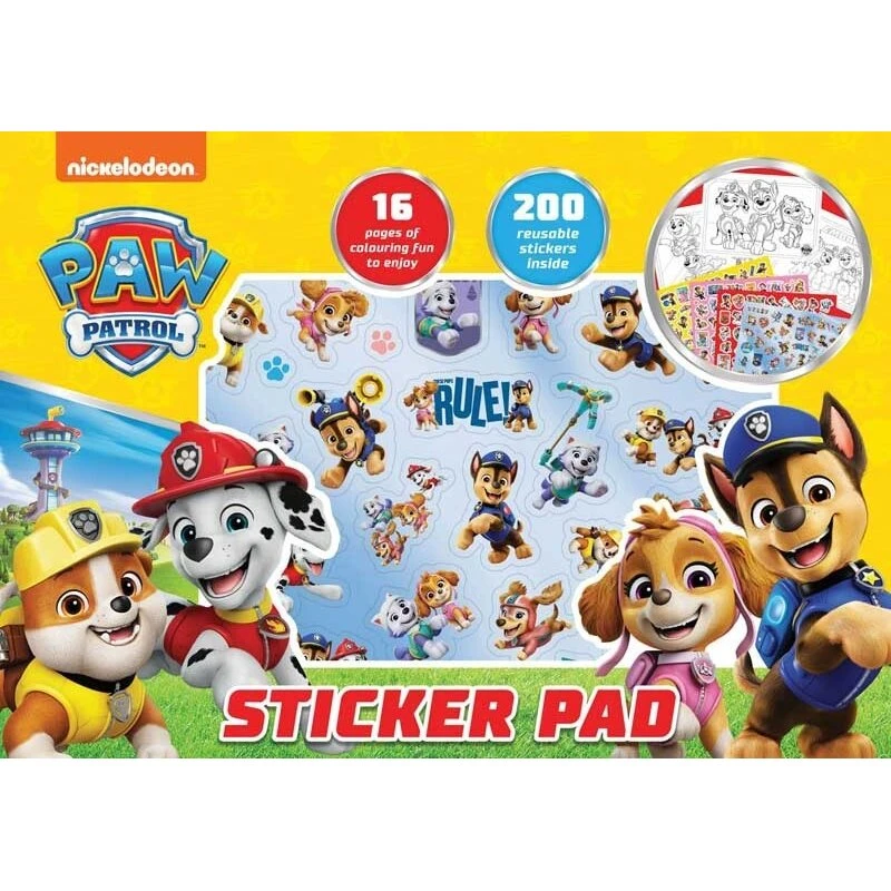PAW PATROL Alligator Sticker Pad