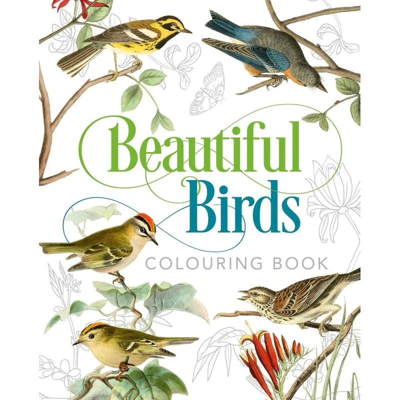 Beautiful Birds Colouring Book – Peter Gray