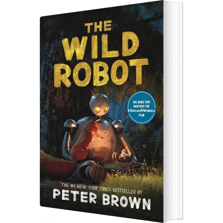 The Wild Robot - Peter Brown - Engelsk bog