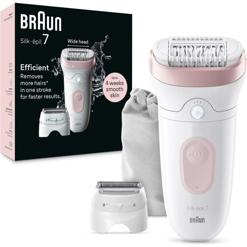 Braun Silk-épil 7 SE7-030 Wet & Dry (Flamingo)