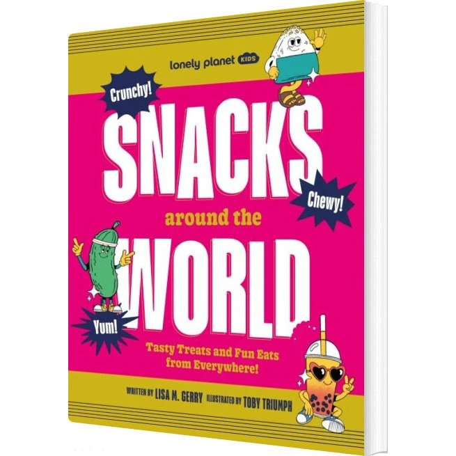 Lonely Planet Kids Snacks Around The World – Engelsk bog