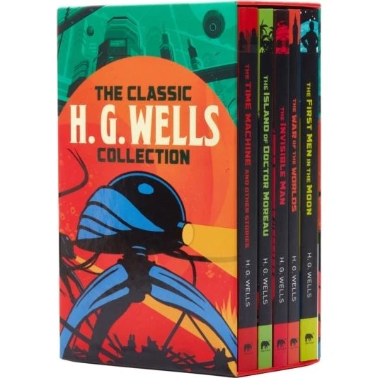 The Classic H.G. Wells Collection – 5-bogs boxset