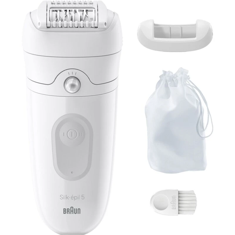 Braun Silk-épil 5 SE5-011 Epilator, hvid/grå