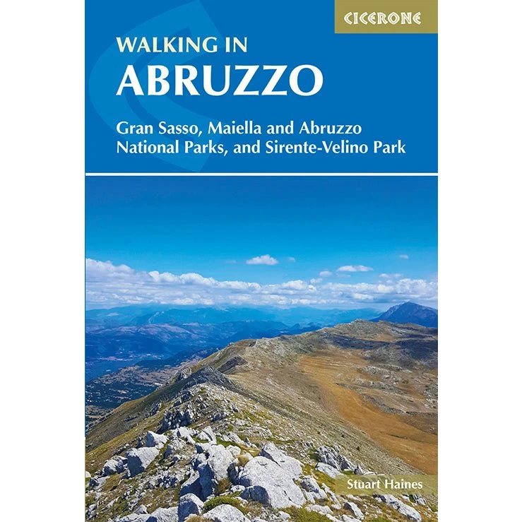 Cicerone Walking in Abruzzo - Engelsk guidebog