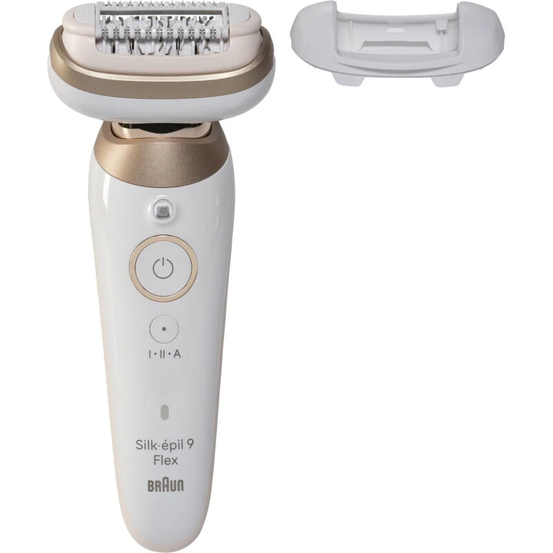 Braun Silk-épil 9 BR2-225328 epilator hvid/grå, 40 pincetter