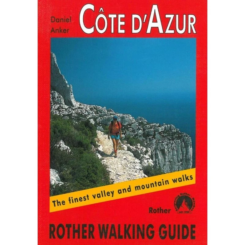 Rother Côte d'Azur – 160 sider med 44 vandreruter