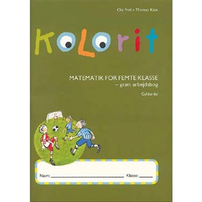 Kolorit 5. klasse, grøn arbejdsbog