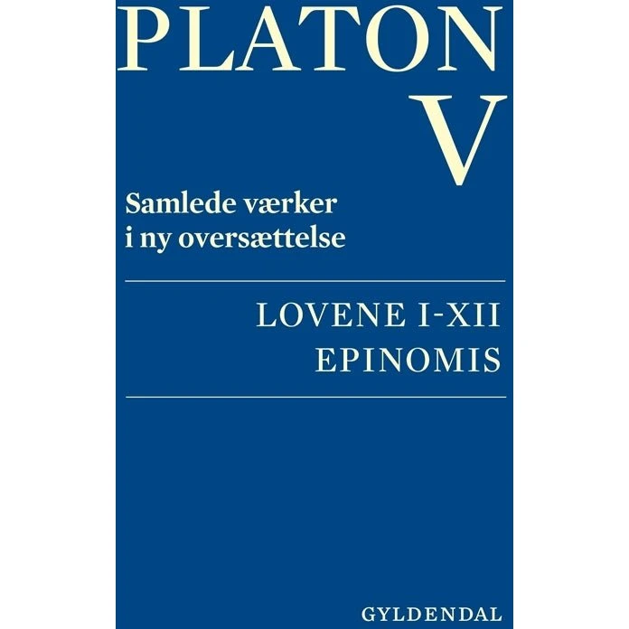 Platon. Bind 5 – Samlede værker i ny oversættelse
