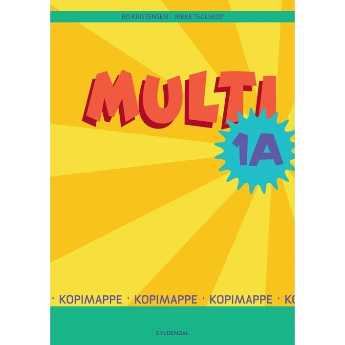 MULTI 1A Kopimappe (sort/hvid)