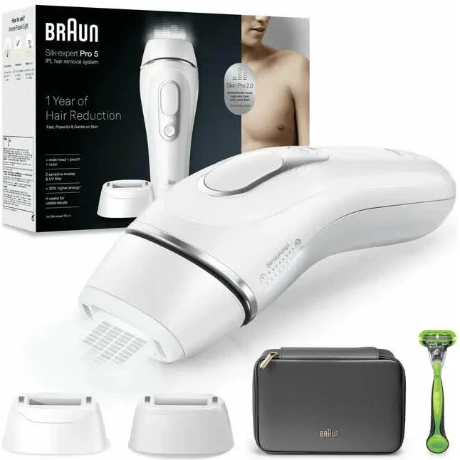 Braun Silk-expert Pro 5 PL5145 IPL hårfjerner - hvid