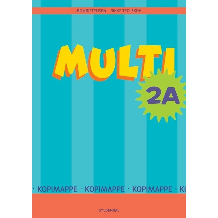 MULTI 2A Kopimappe - Sort/Hvid