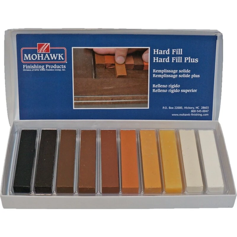 Mohawk Hård Voks Mixet pakke, 10 farver