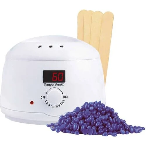 UNIQ Pro Wax Pearls Set med LED-display