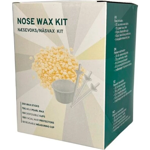 UNIQ Nose Wax Kit Green – næse- og ørevoks sæt