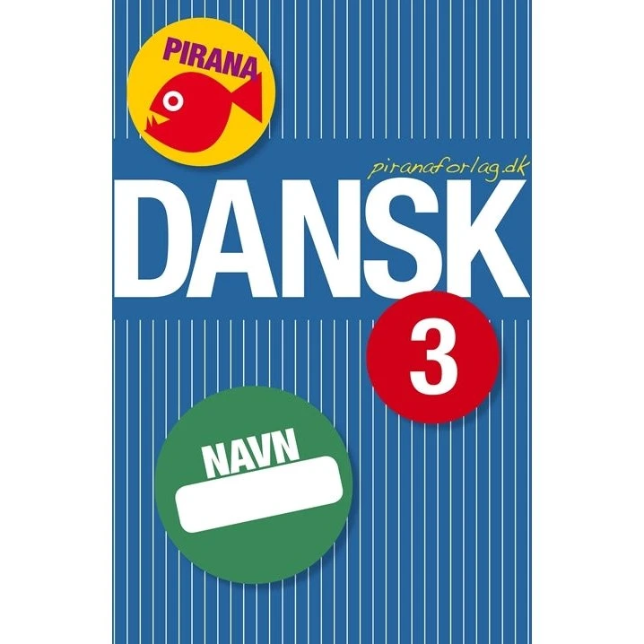 Pirana - Dansk 3, supplerende træningshæfte til 3. klasse