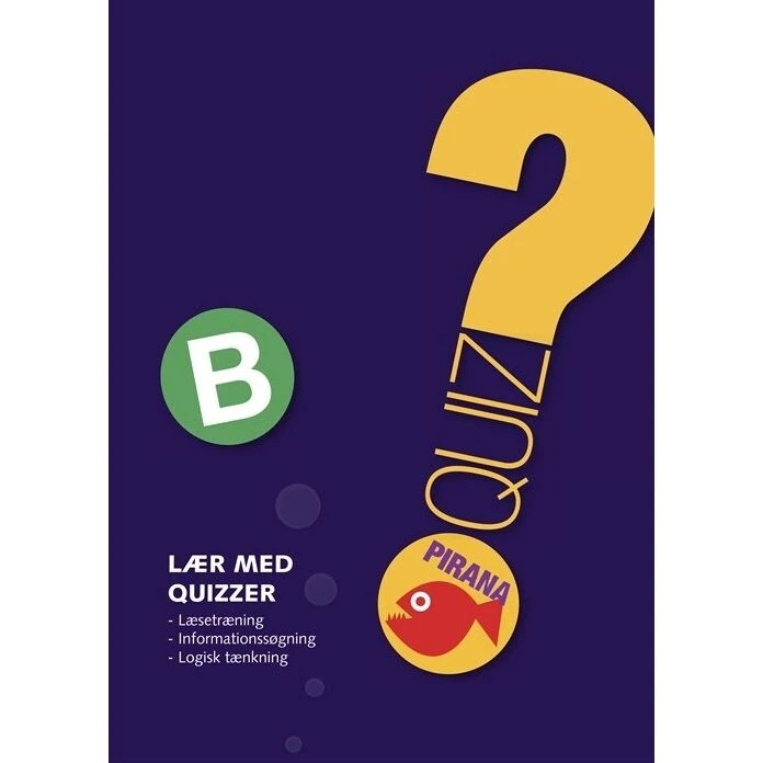 Pirana - Lær med Quizzer B