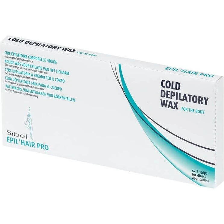 Sibel Cold Wax Strips til krop Ref. 7411300