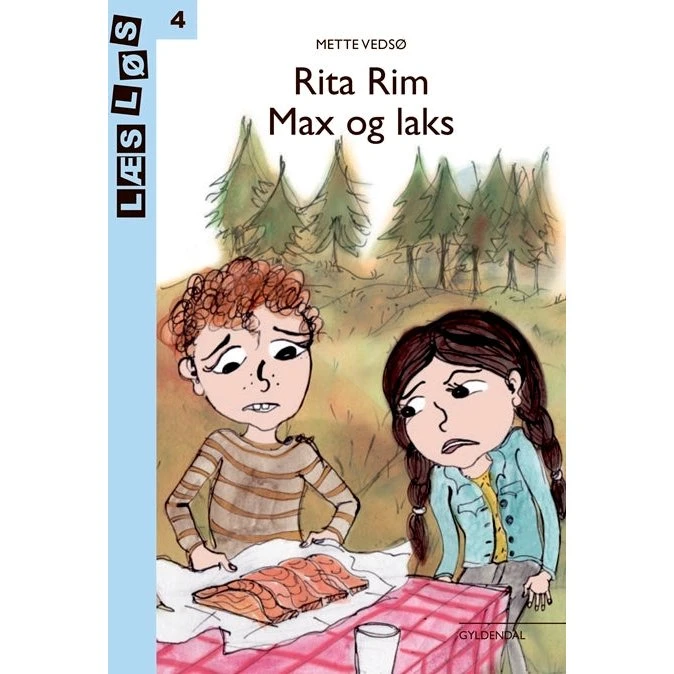 Rita Rim. Max og laks - Lix 5, let-tal: 13