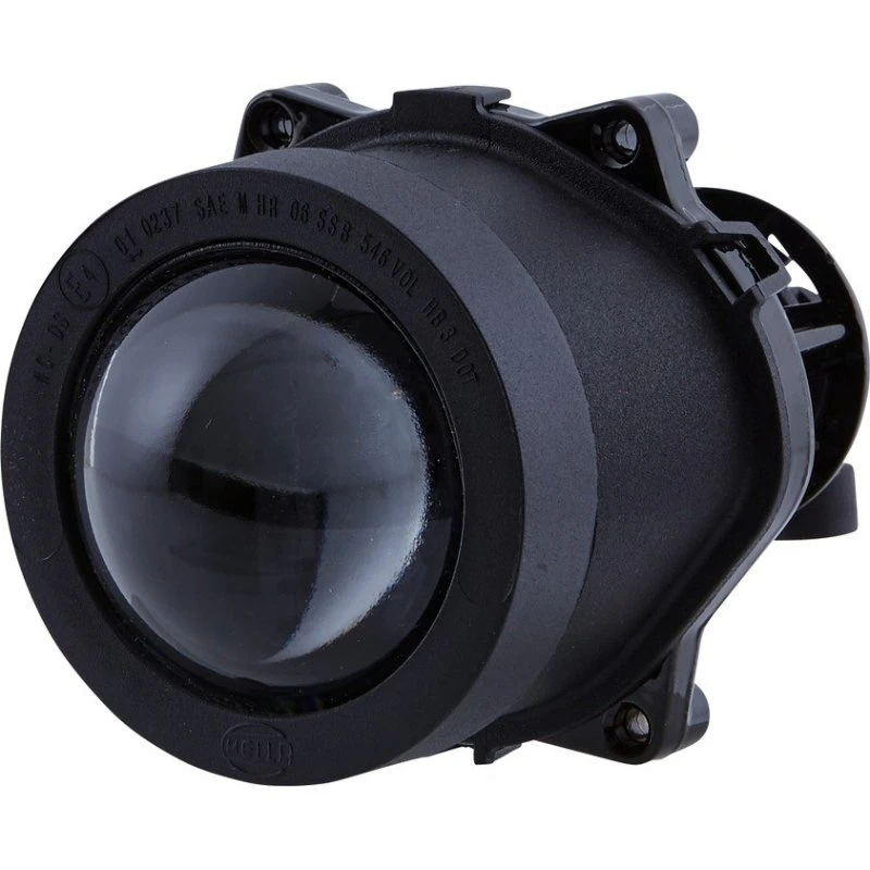 HELLA Forlygte 1BL 998 570-001, HB3, Halogen, Sort, Rund, ECE-godkendt