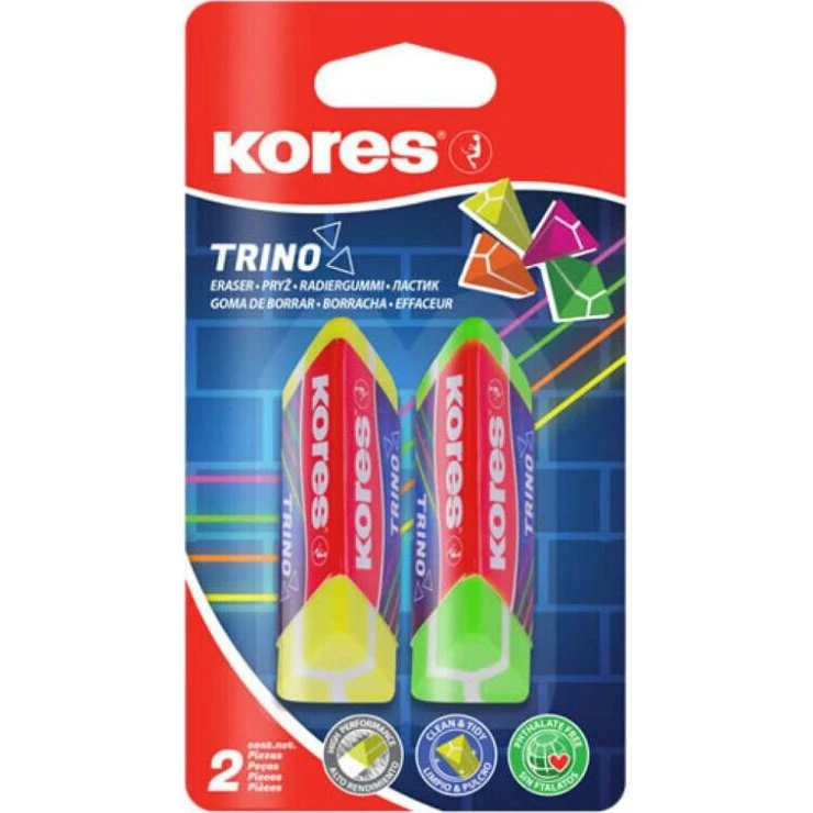 Kores Trino Viskelæder, 2 stk.