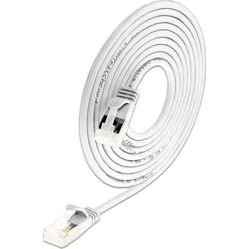 Net-com U/UFTP Kat.6 1 m hvid patchkabel