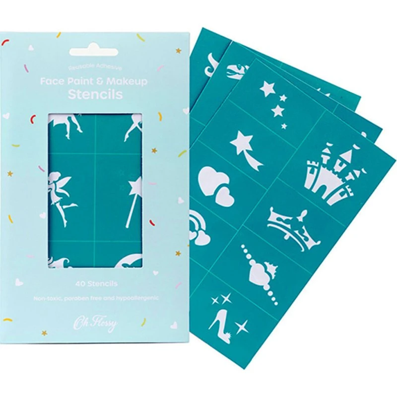 Oh Flossy Ansigtsmaling & Makeup Stencils