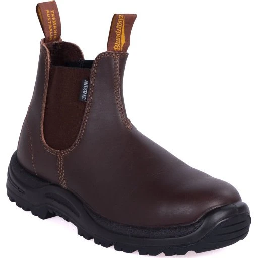 Blundstone 122 S3 Sikkerhedsstøvler, brun, str. 47