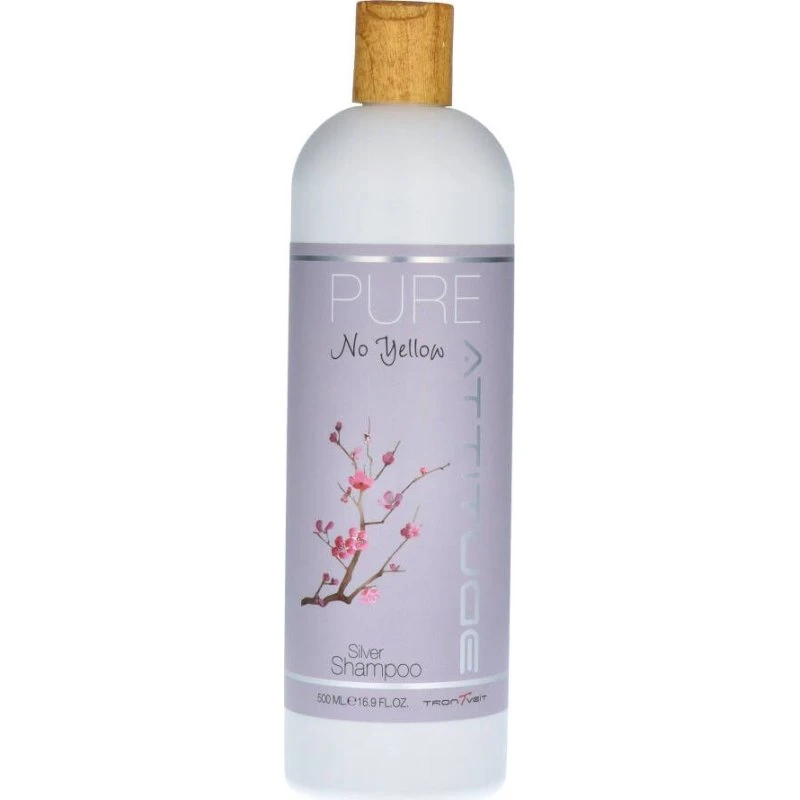 Trontveit Attitude Pure No Yellow Silver Shampoo 500 ml