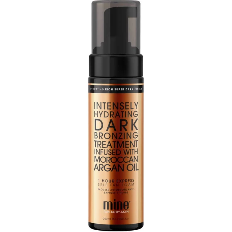 MineTan Moroccan Self Tan Foam Super Dark 200 ml