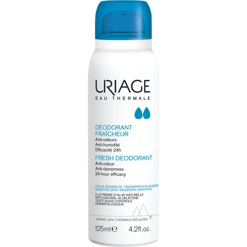 Uriage Eau Thermale Duo Opfriskende Deodorantspray 2 x 125 ml