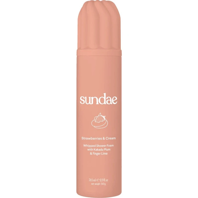 Sundae Body Whipped Shower Foam 265 ml - Strawberries & Cream