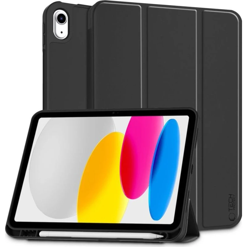 Tech-Protect SC Pen Case til iPad 10,9" 2022, Sort