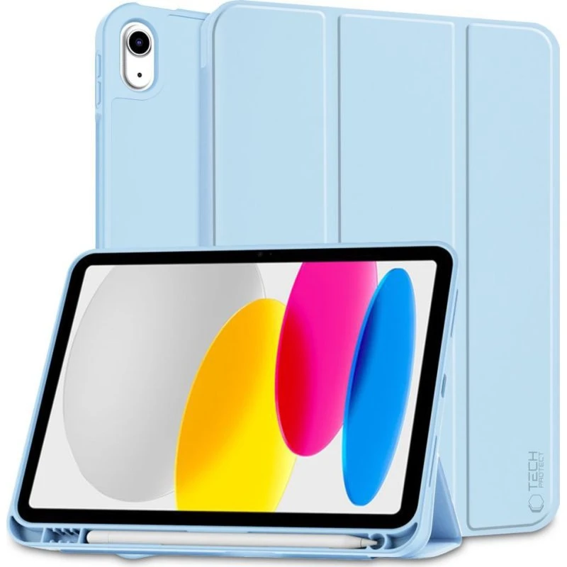 Tech-Protect SC Pen Case til iPad 10,9" 2022 - Lyseblå