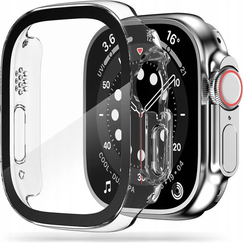 Tech-Protect Defense360 Case til Apple Watch Ultra 1/2 (49 mm) - Transparent