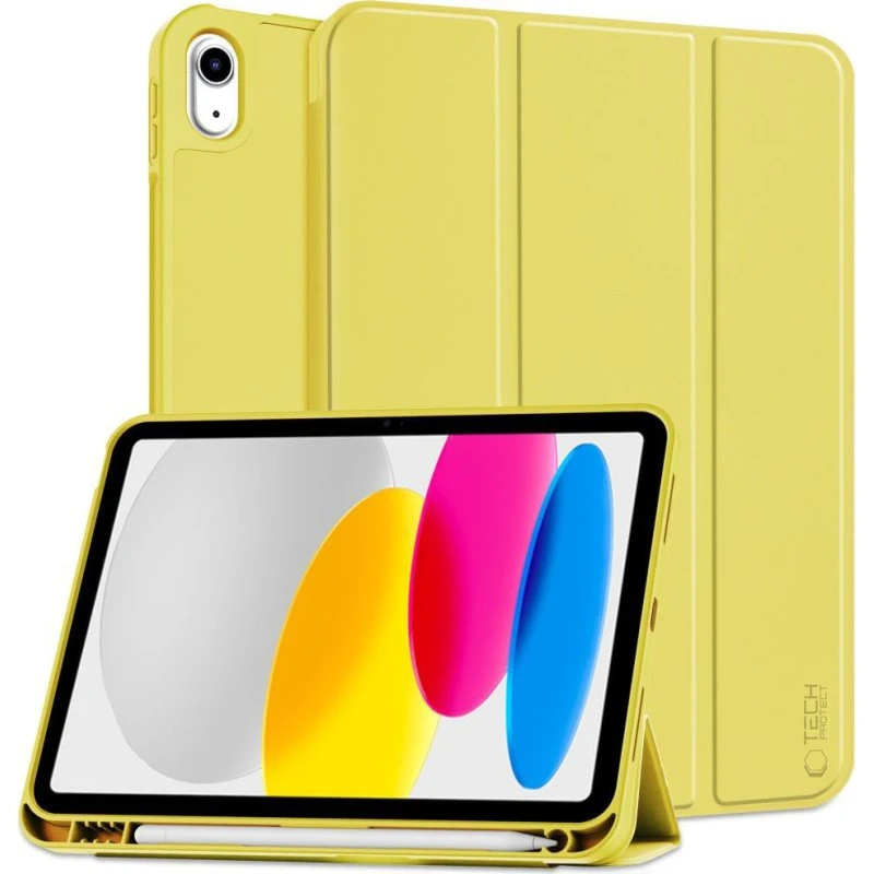 Tech-Protect SC Pen Case til iPad 10,9" 2022 - Gul