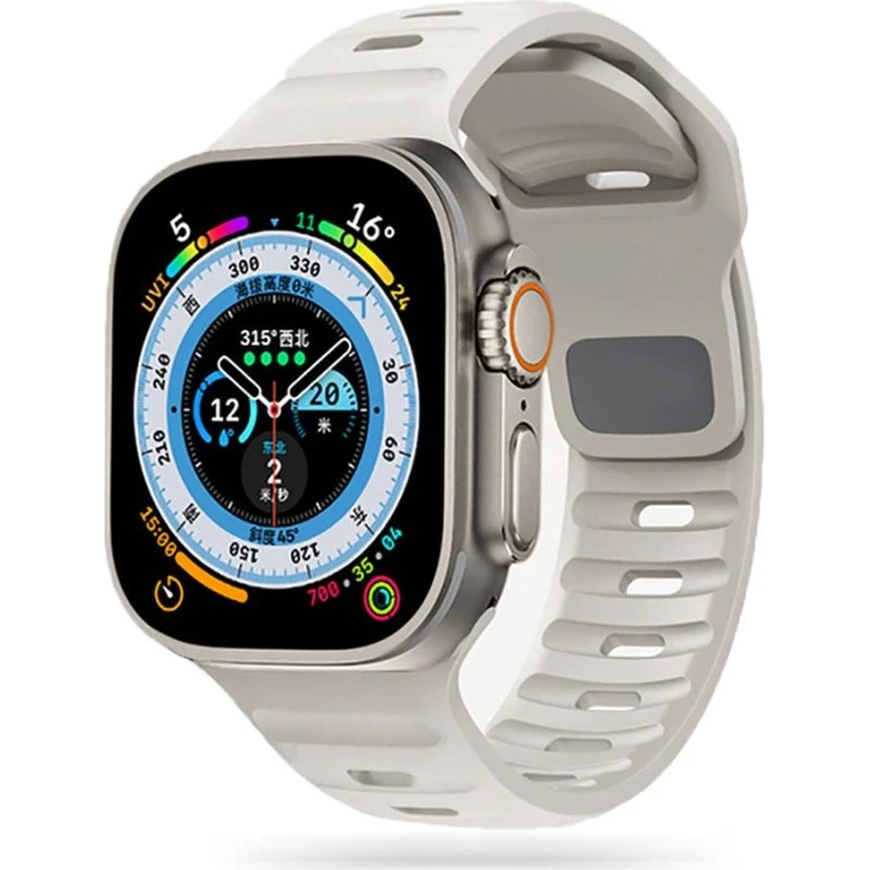 Tech-Protect IconBand Line Armbånd til Apple Watch 42/44/45/49 mm - Beige