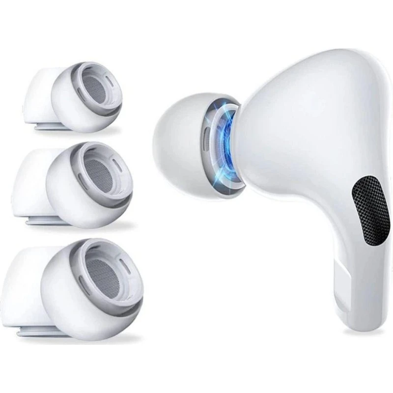 Tech-Protect AirPods Pro Ørepropper S/M/L, Hvid (3 stk)