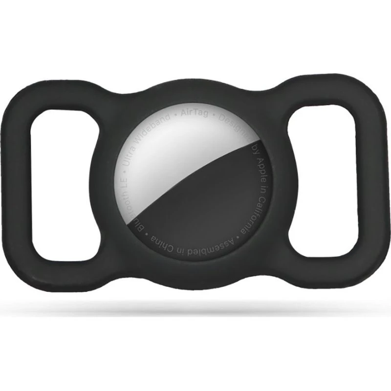 Tech-Protect Smooth AirTag-Case til Kæledyr, Sort