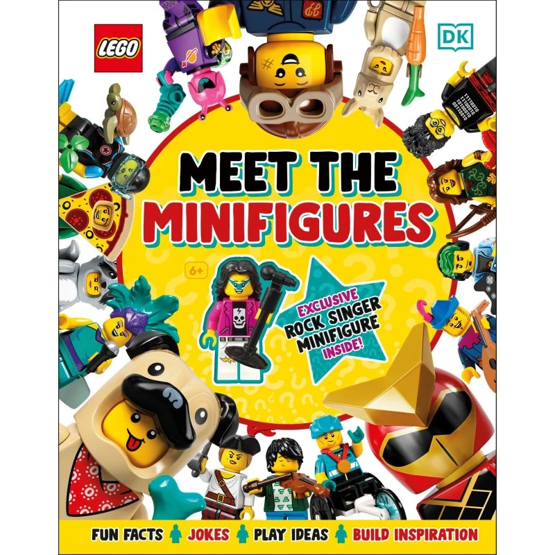 LEGO Meet the Minifigures – Farvefyldest bog med legeidéer og byggeinspiration