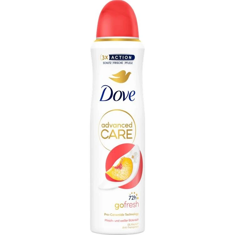 Dove Advanced Care Deospray Peach & White Floral 150 ml