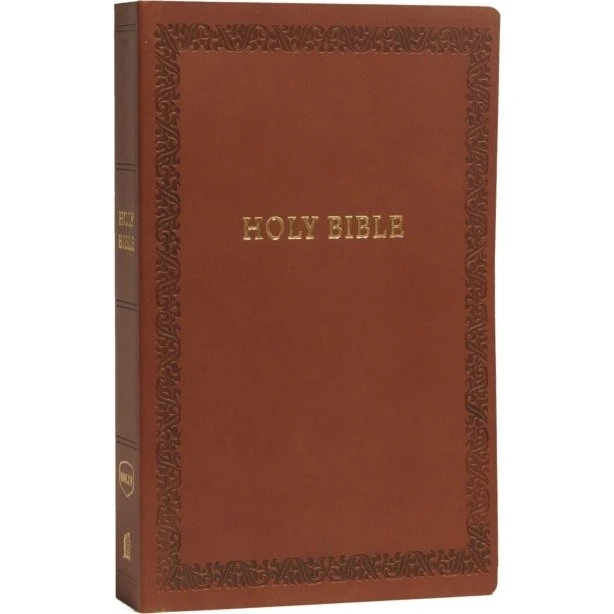 NKJV Holy Bible Soft Touch Edition, Brunt